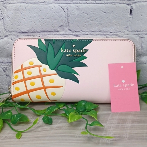 kate spade Handbags - Kate Spade Large Continental Wallet Colada NWT